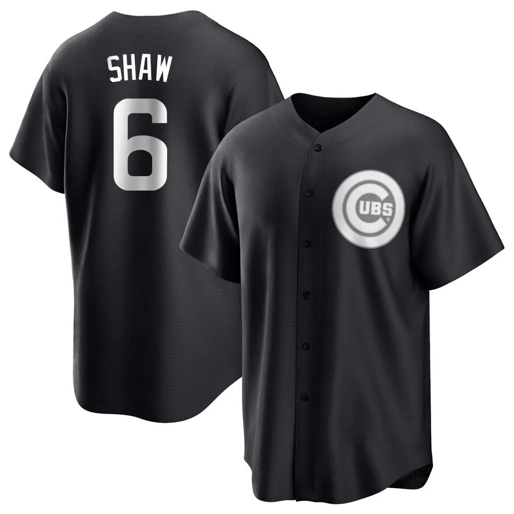 Cooneas C.Cubs #6 Matt Shaw Player Black Game Stitched Jerseys