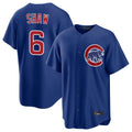 Cooneas C.Cubs #6 Matt Shaw Player Royal Home Game Stitched Jerseys