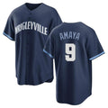 Cooneas C.Cubs #9 Miguel Amaya Player Navy City Connect Home Game Stitched Jerseys