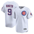 Cooneas C.Cubs #9 Miguel Amaya Player White Limited Home Game Stitched Jerseys
