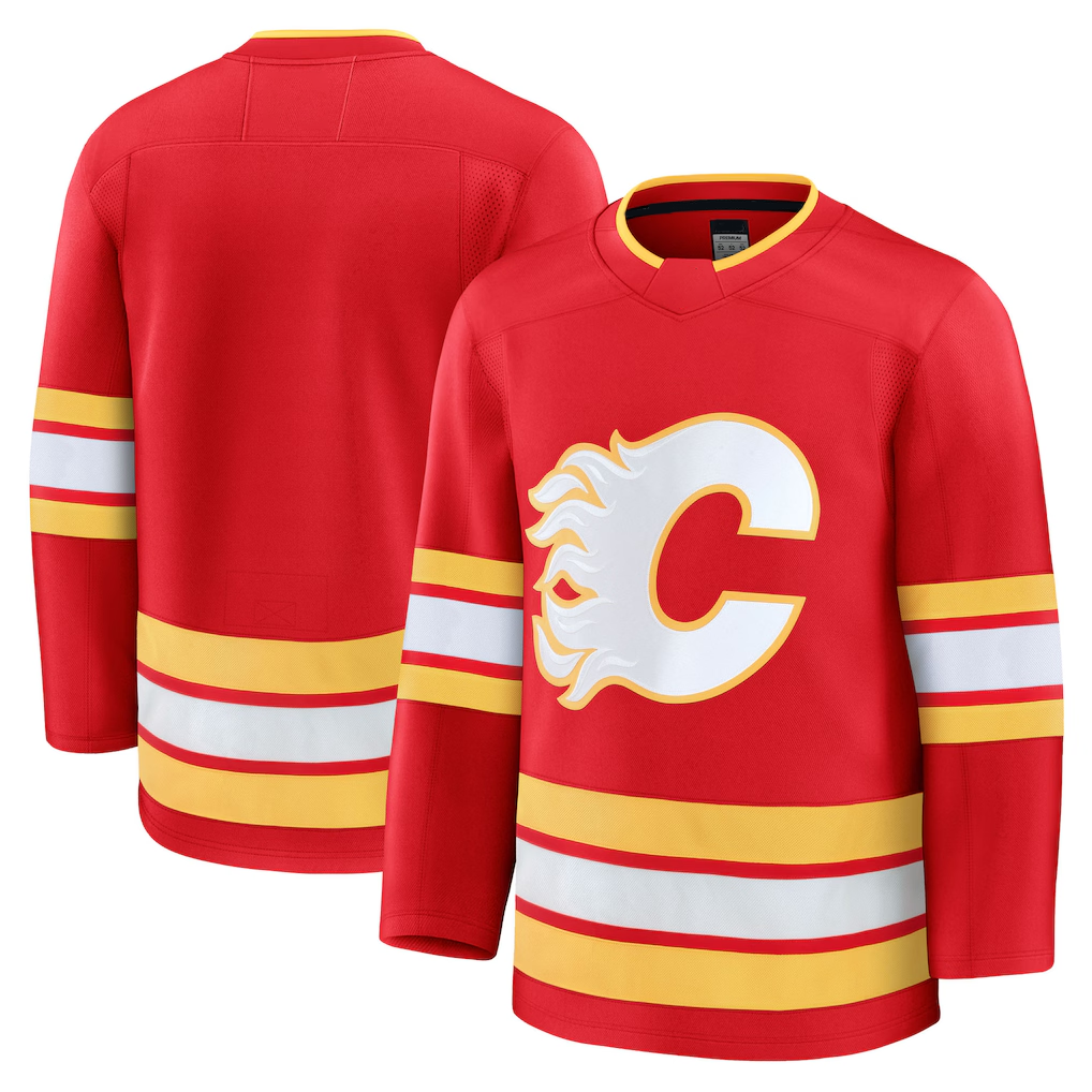 Cooneas C.Flames Red Home Premium Jerseys