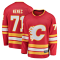 Cooneas C.Flames #71 Simon Nemec Red Home Breakaway Jerseys