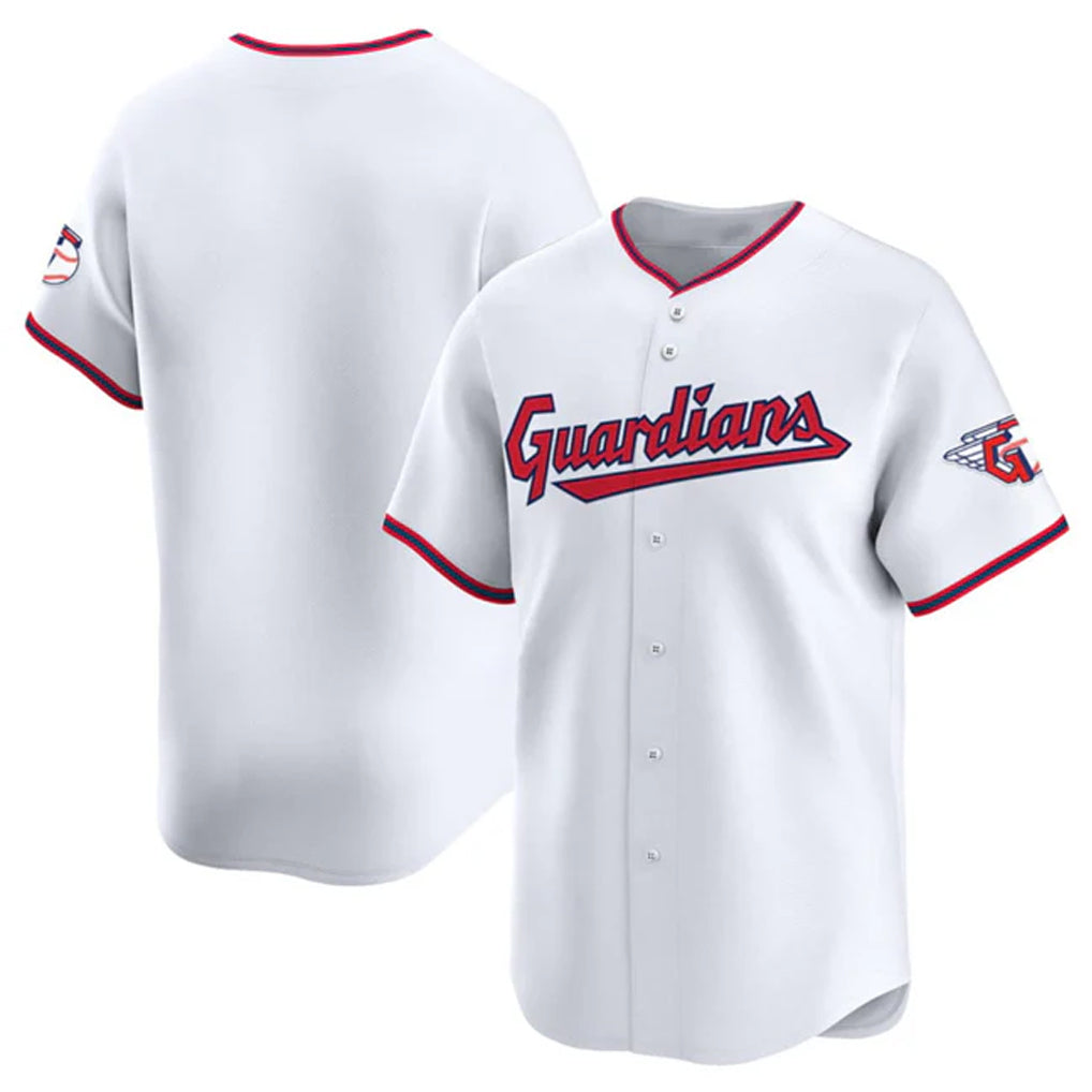 Cooneas C.Guardians White Limited Home Blank Player Stitched Jerseys