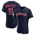 Cooneas C.Guardians #11 Jose Ramirez Player Navy Limited Elite Home Stitched Jerseys