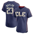 Cooneas C.Guardians #23 Bo Naylor Player Navy City Connect Limited Elite Home Stitched Jerseys