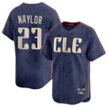 Cooneas C.Guardians #23 Bo Naylor Player Navy City Connect Limited Home Stitched Jerseys