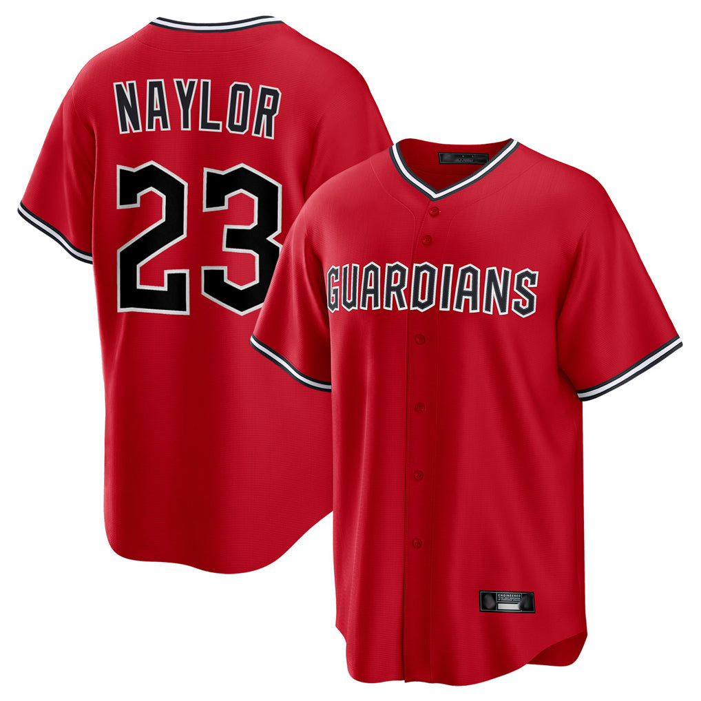 Cooneas C.Guardians #23 Bo Naylor Player Red Home Game Stitched Jerseys