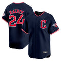 Cooneas C.Guardians #24 Triston McKenzie Player Navy Limited Home Stitched Jerseys