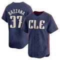 Cooneas C.Guardians #37 Travis Bazzana Player Navy City Connect Limited Home Stitched Jerseys