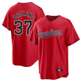 Cooneas C.Guardians #37 Travis Bazzana Player Red Home Game Stitched Jerseys