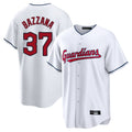 Cooneas C.Guardians #37 Travis Bazzana Player White Home Game Stitched Jerseys