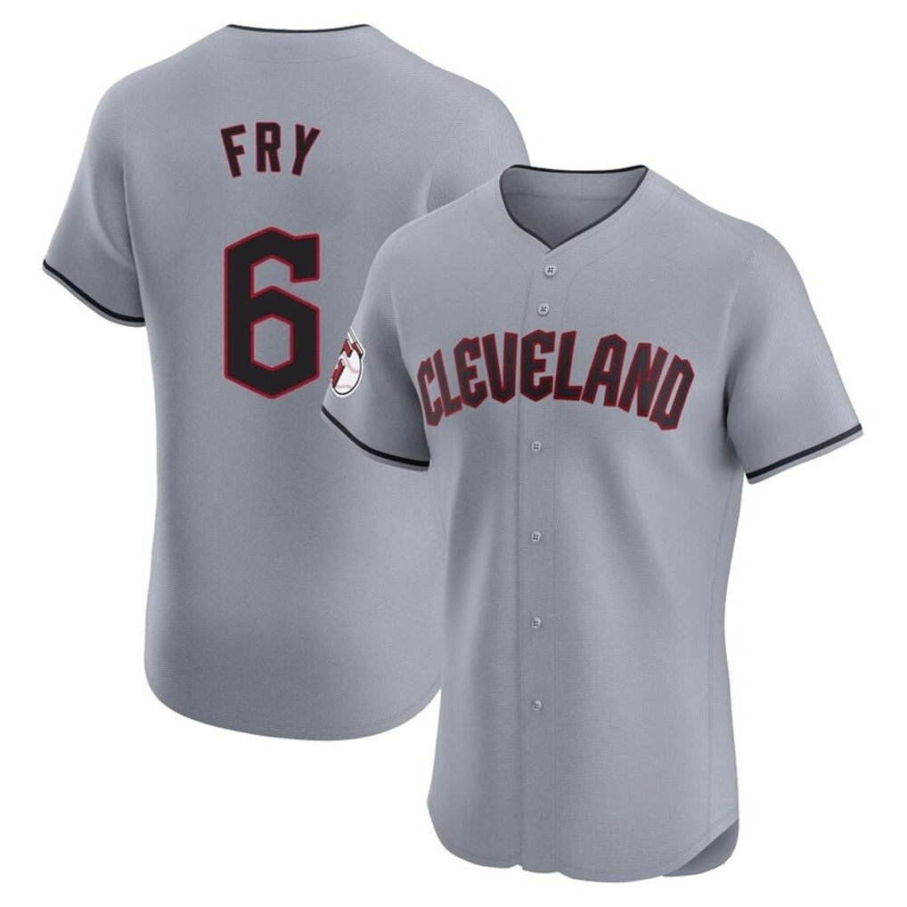 Cooneas C.Guardians #6 David Fry Player Gray Road Limited Elite Home Stitched Jerseys