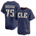 Cooneas C.Guardians #75 Connor Brogdon Player Navy City Connect Limited Home Stitched Jerseys