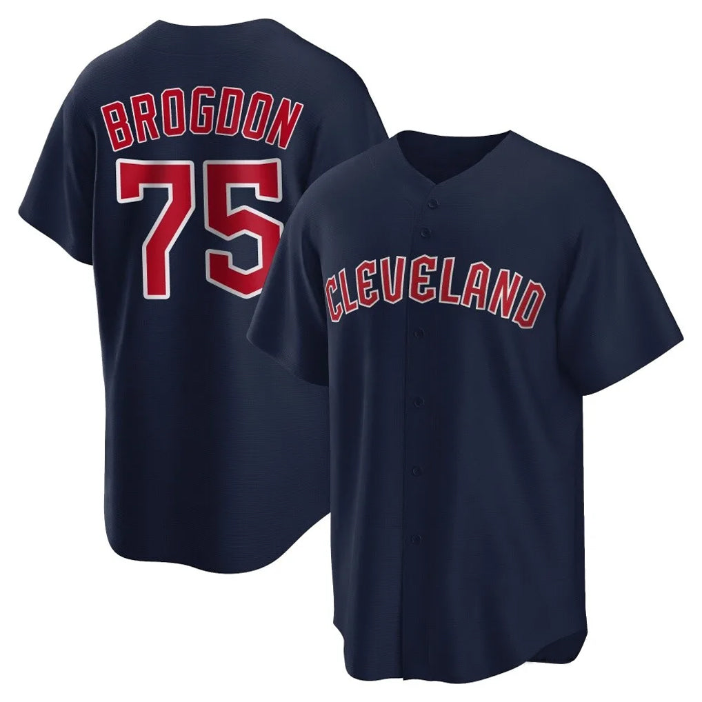 Cooneas C.Guardians #75 Connor Brogdon Player Navy Game Home Stitched Jerseys