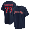 Cooneas C.Guardians #75 Connor Brogdon Player Navy Game Home Stitched Jerseys