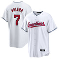 Cooneas C.Guardians #7 George Valera Player White Home Game Stitched Jerseys