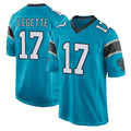Cooneas C.Panthers #17 Xavier Legette Player Blue Game Stitched Jerseys
