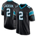 Cooneas C.Panthers #2 Mike Jackson Player Black Game Stitched Jerseys