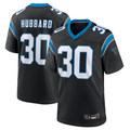 Cooneas C.Panthers #30 Chuba Hubbard Player Black Team Game Stitched Jerseys