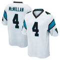 Cooneas C.Panthers #4 Tetairoa McMillan Player White Game Stitched Jerseys