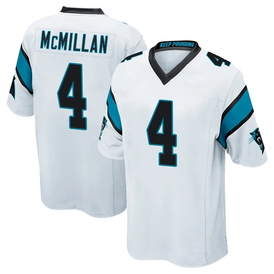 Cooneas C.Panthers #4 Tetairoa McMillan Player White Game Stitched Jerseys