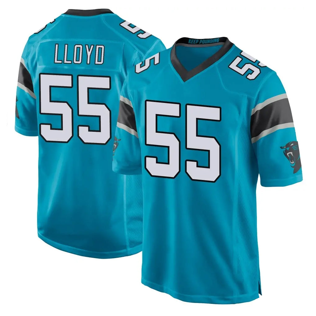 Cooneas C.Panthers #55 Devin Lloyd Player Blue Game Stitched Jerseys