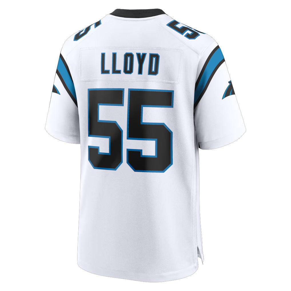Cooneas C.Panthers #55 Devin Lloyd Player White Home Game Stitched Jerseys