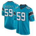 Cooneas C.Panthers #59 Luke Kuechly Player Blue Game Stitched Jerseys