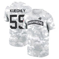 Cooneas C.Panthers #59 Luke Kuechly Player Salute to Service Hoodies & T-Shirts Stitched Jerseys