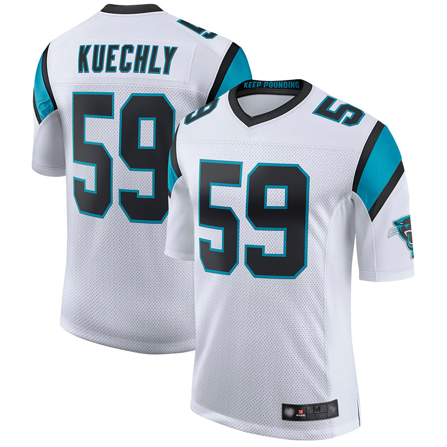 Cooneas C.Panthers #59 Luke Kuechly Player White Classic Limited Stitched Jerseys