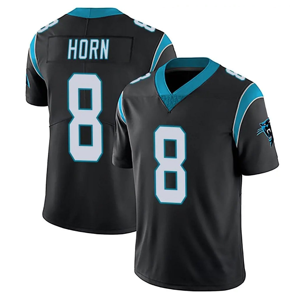 Cooneas C.Panthers #8 Jaycee Horn Player Black Vapor Untouchable Limited Game Stitched Jerseys