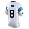 Cooneas C.Panthers #8 Jaycee Horn Player White Game Stitched Jerseys