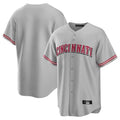 Cooneas C.Reds Gray Home Game Blank Player Stitched Jerseys