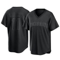 Cooneas C.Reds #11 Barry Larkin Player Black T-shirt Game Home Stitched Jerseys