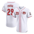 Cooneas C.Reds #29 TJ Friedl Player White Limited Elite Home Stitched Jerseys