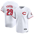 Cooneas C.Reds #29 TJ Friedl Player White Limited Home Stitched Jerseys