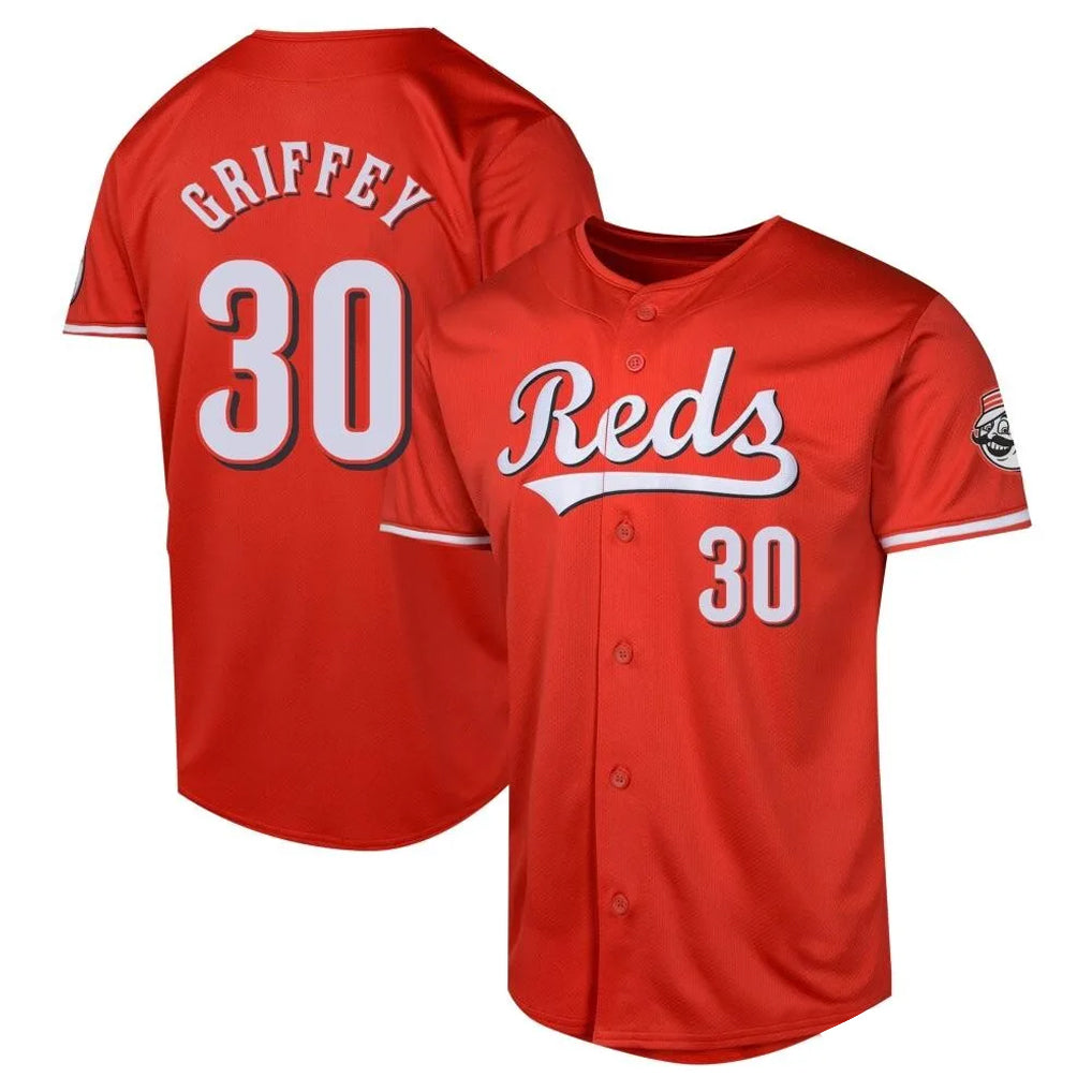 Cooneas C.Reds #30 Ken Griffey Player Red 2026 City Connect Limited Home Stitched Jerseys
