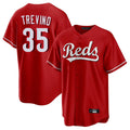 Cooneas C.Reds #35 Jose Trevino Player Red Home Game Stitched Jerseys