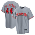 Cooneas C.Reds #44 Elly De La Cruz Player Gray Home Game Stitched Jerseys