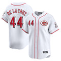 Cooneas C.Reds #44 Elly De La Cruz Player White Home Limited Stitched Jerseys