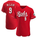 Cooneas C.Reds #9 Matt McLain Player Red Limited Elite Home Stitched Jerseys