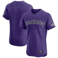 Cooneas C.Rockies Purple Limited Elite Home Blank Player Stitched Jerseys