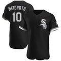 Cooneas C.White Sox #10 Chase Meidroth Player Black Limited Elite Home Stitched Jerseys