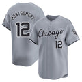 Cooneas C.White Sox #12 Colson Montgomery Player Gray Road Limited Home Stitched Jerseys