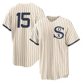 Cooneas C.White Sox #15 Sean Newcomb Player Cream Field of Dreams Home Game Stitched Jerseys