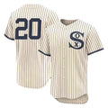Cooneas C.White Sox #20 Miguel Vargas Player Cream Field of Dreams Limited Elite Home Stitched Jerseys
