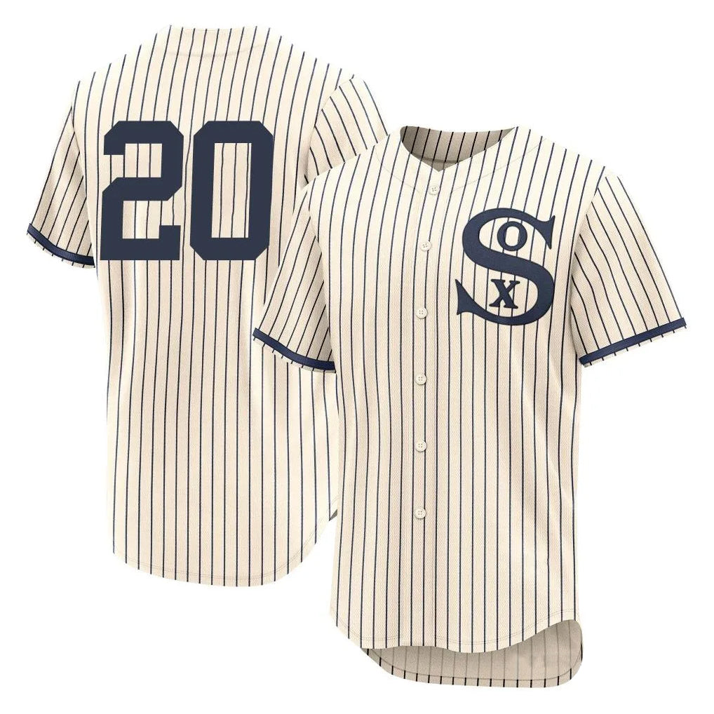 Cooneas C.White Sox #20 Miguel Vargas Player Cream Field of Dreams Limited Elite Home Stitched Jerseys