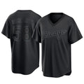 Cooneas C.White Sox #58 Seranthony Dom¡§anguez Player Black T-shirt Home Game Stitched Jerseys