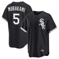 Cooneas C.White Sox #5 Munetaka Murakami Player Black Home Game Stitched Jerseys