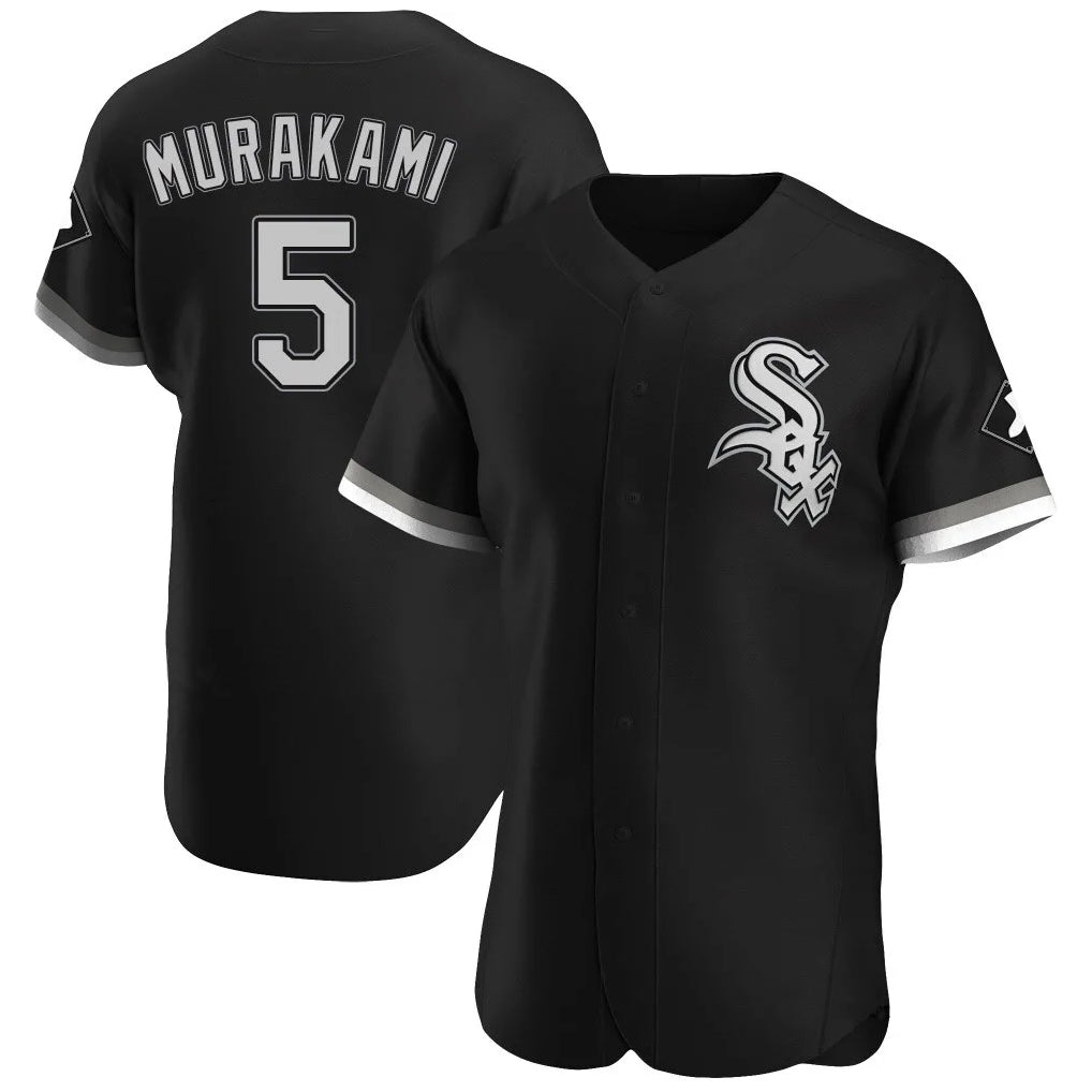 Cooneas C.White Sox #5 Munetaka Murakami Player Black Limited Elite Home Stitched Jerseys